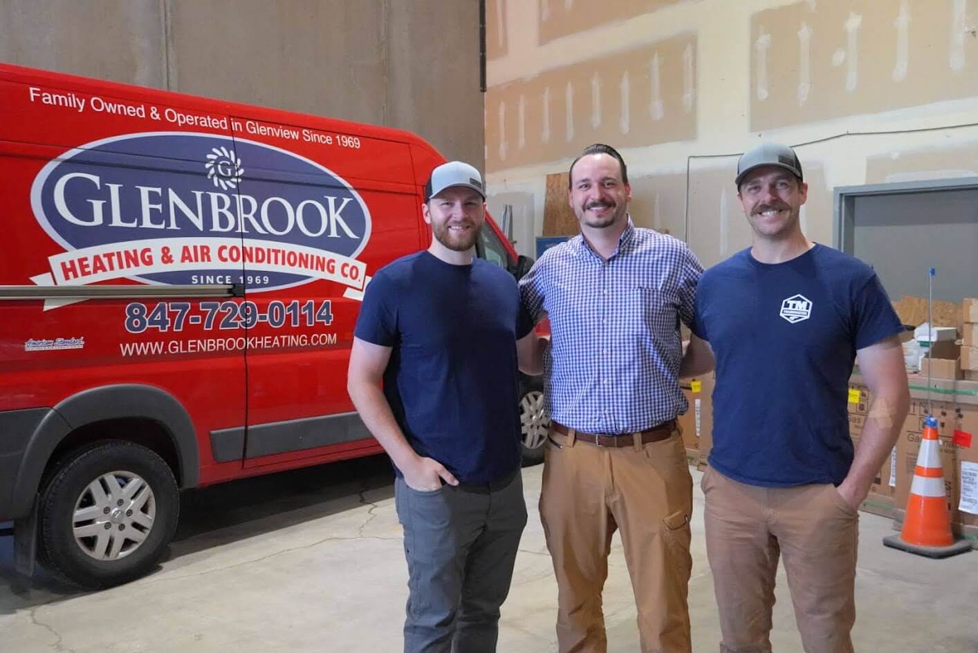 Glenbrook Heating team